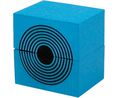 Cable Grommet with Core, 9.5 ... 32.5mm, Cable Entries 1, Blue